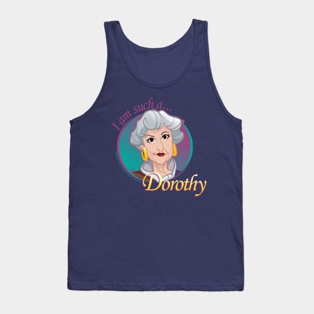 The Golden Girls - Dorothy Tank Top by markpaulik